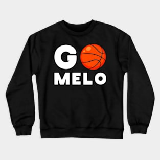 Go Melo Carmelo Basketball Bball Anthony 7 Crewneck Sweatshirt